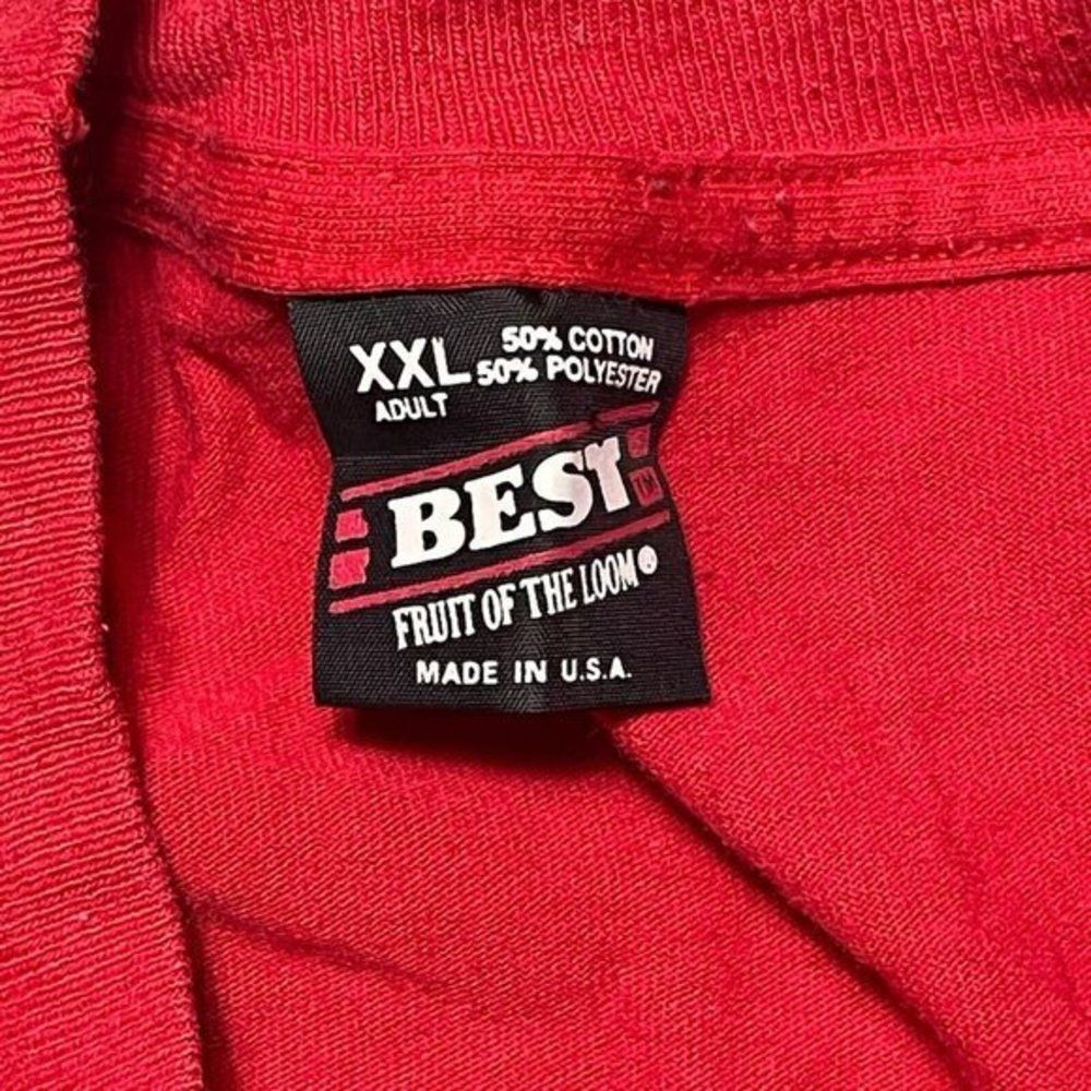 Vintage 90s Louisville Cardinals Shirt Adult XXL Best Tag‎ Red Single Stitch - Picture 4 of 6